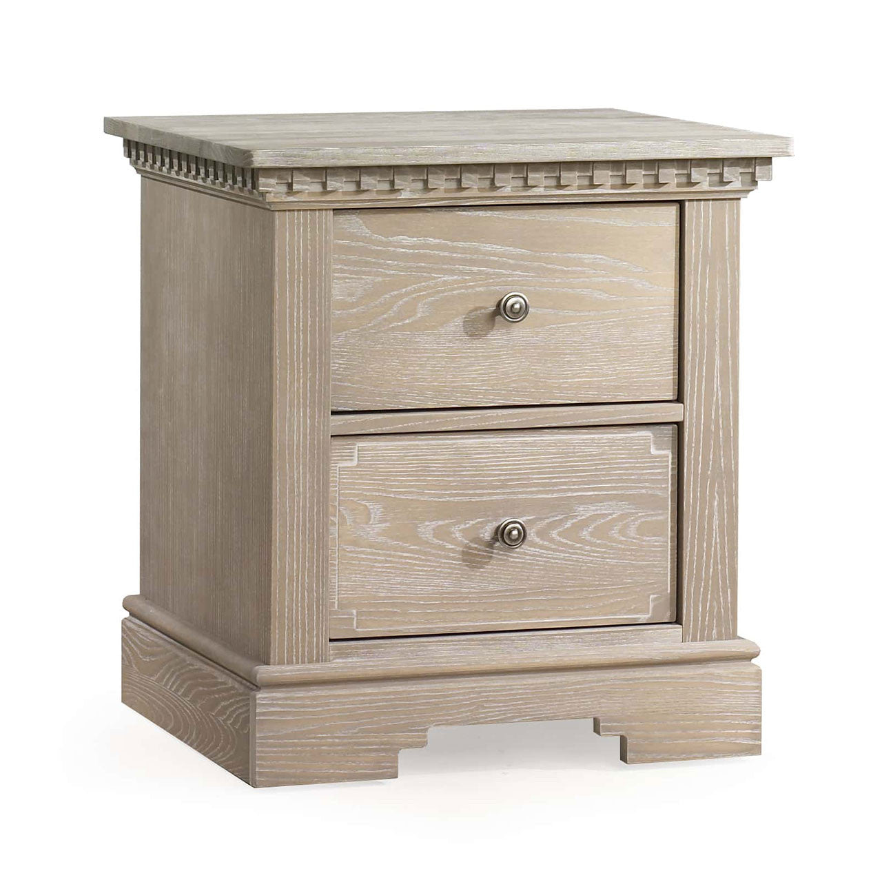 Natart Ithaca Collection Nightstand in Sugar Cane- Bambi Baby