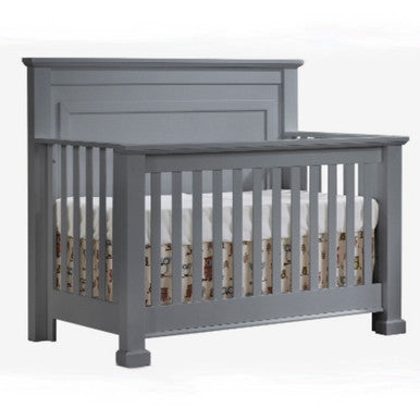 Natart Taylor Convertible Crib in Elephant Grey- Bambi Baby