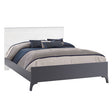 Barandillas de conversión para cama doble Natart Metro y pie de cama de perfil bajo de 54" - Bambi Baby