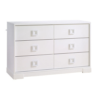 Nest Lello Double Dresser in White- Bambi Baby