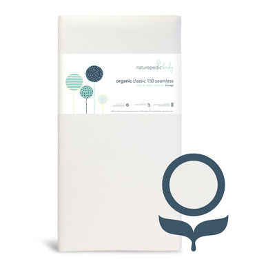 Naturepedic Organic Cotton Lightweight Classic 2-Stage Mattress- Bambi Baby