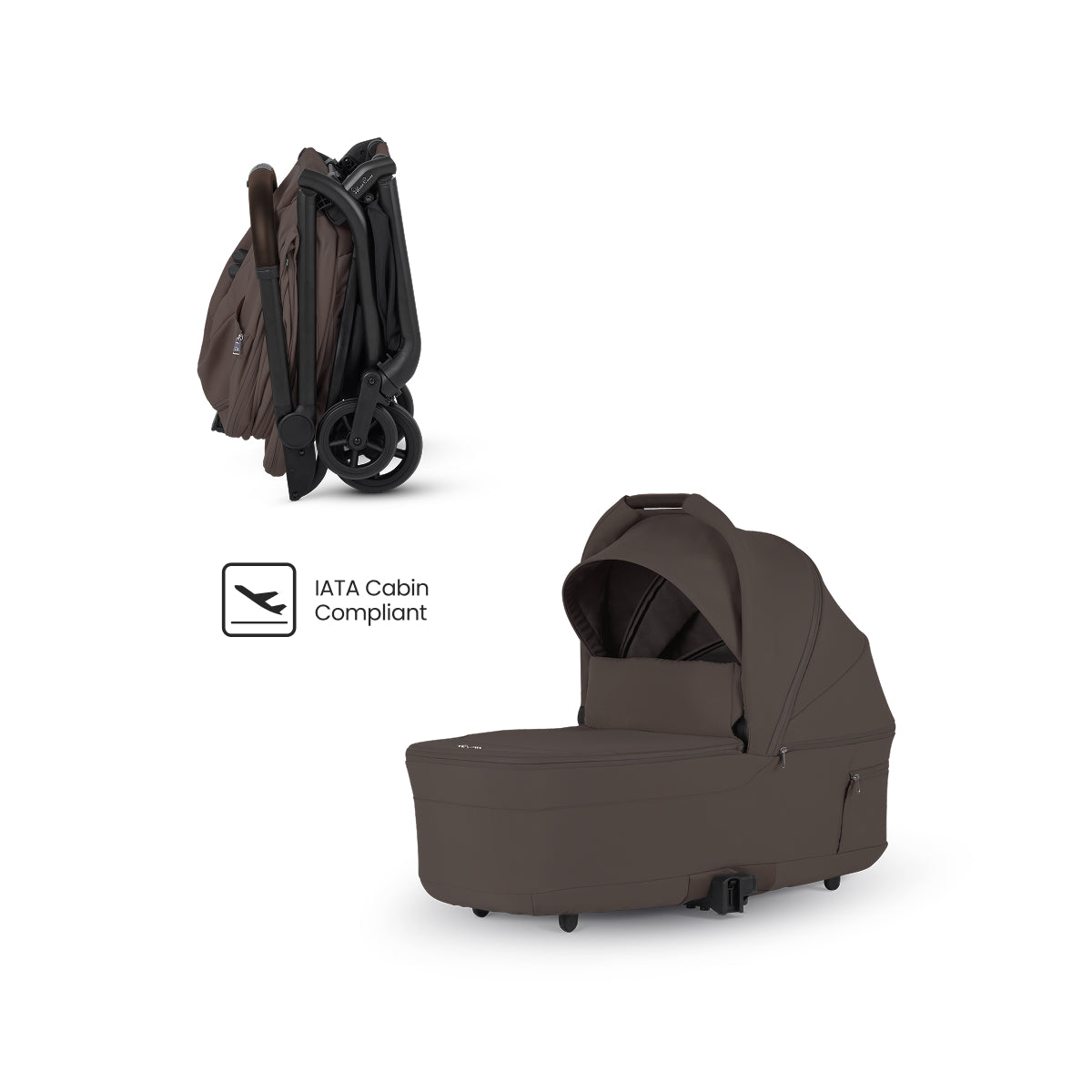 Silver Cross Nia Compact Bassinet | Bambi Baby