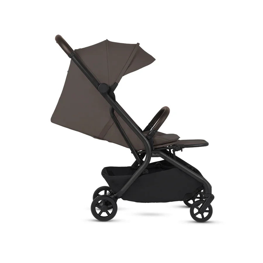 Silver Cross Nia Compact Stroller Travel Bundle - Chocolate- Bambi Baby