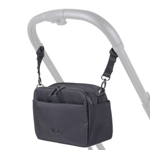 Black Silver Cross Universal Parent Stroller Organizer - Attached to Handlebar | Bambi Baby