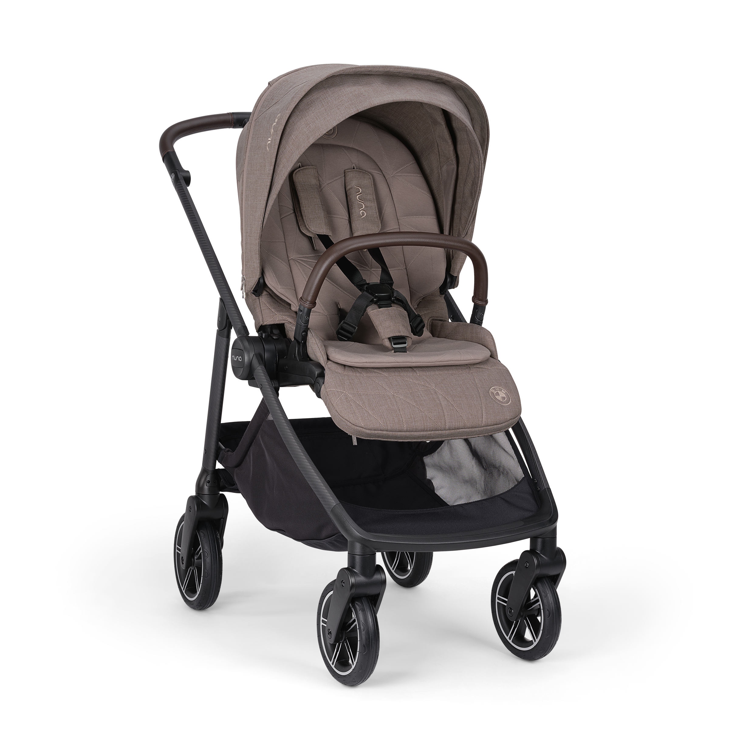 Nuna BMW Collection SWIV Stroller in Umber - Bambi Baby