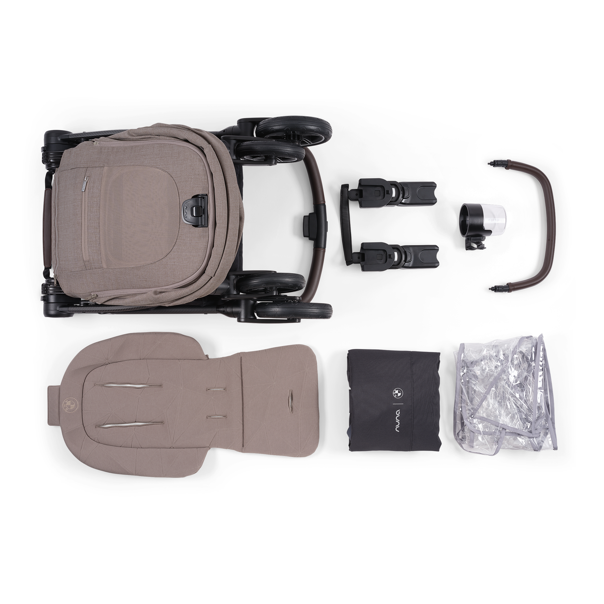 Nuna BMW Collection SWIV Stroller in Umber – Bambi Baby