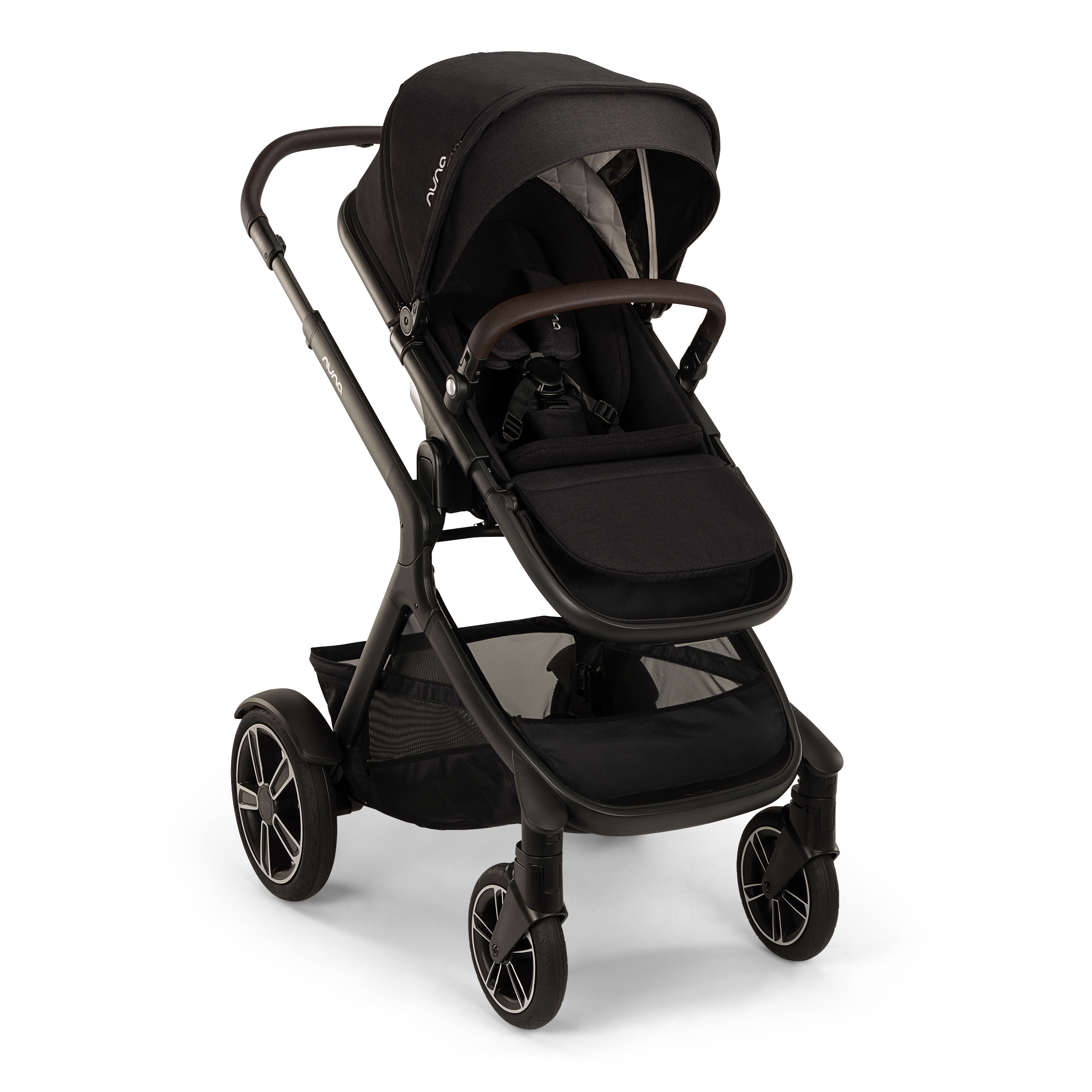 Nuna Demi Next TS + Pipa Aire RX Travel System - Caviar/Chocolate- Bambi Baby