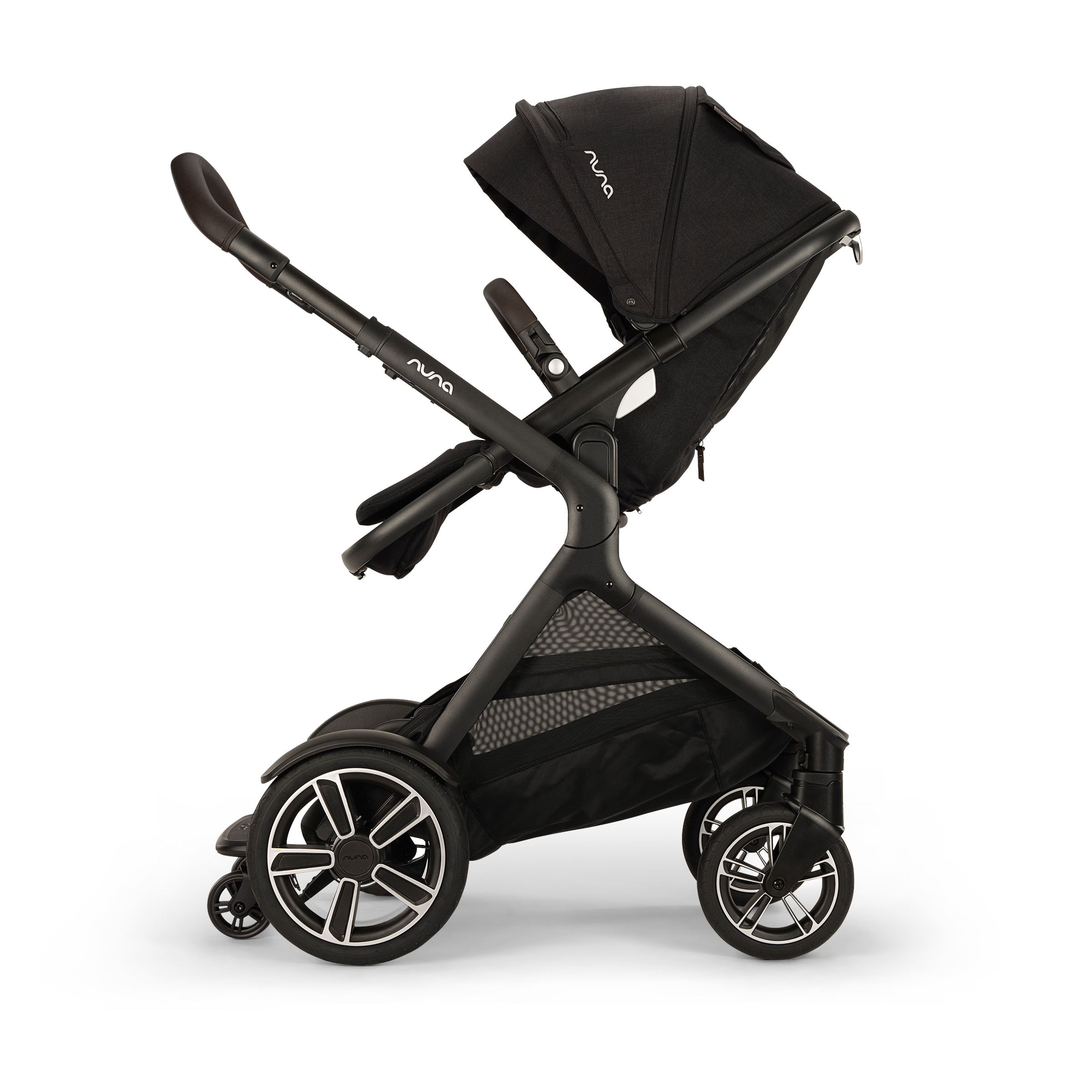Nuna Demi Next TS + Pipa Aire RX Travel System - Caviar/Chocolate- Bambi Baby