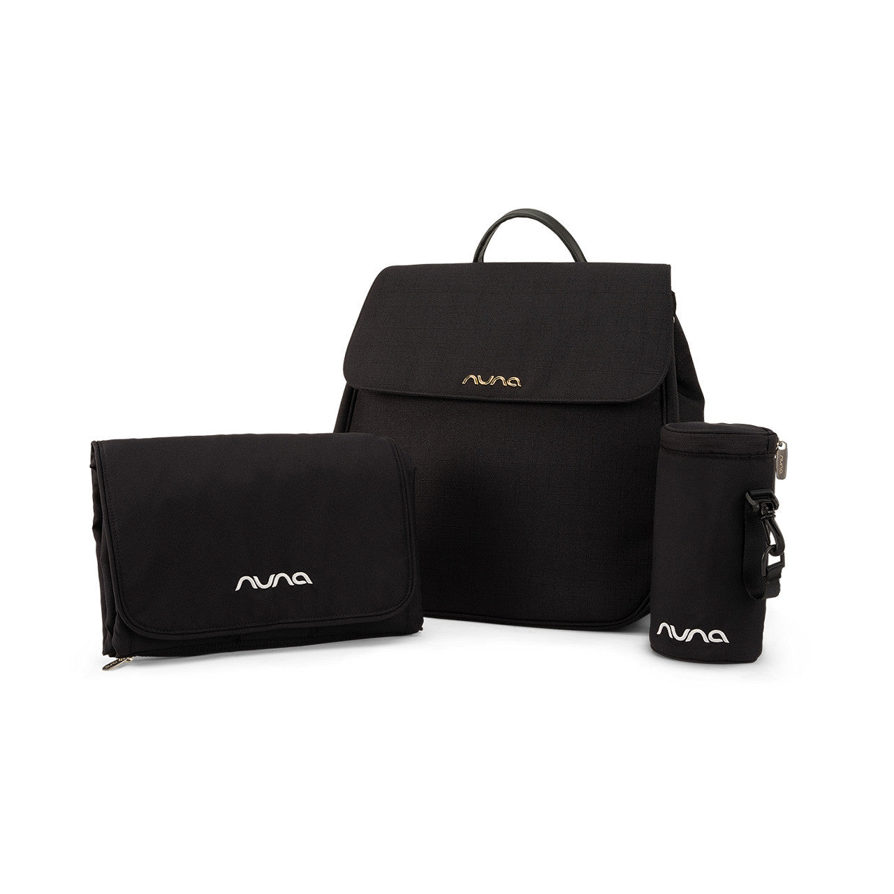 Nuna Diaper Bag in Caviar- Bambi Baby