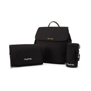 Nuna Diaper Bag in Caviar- Bambi Baby