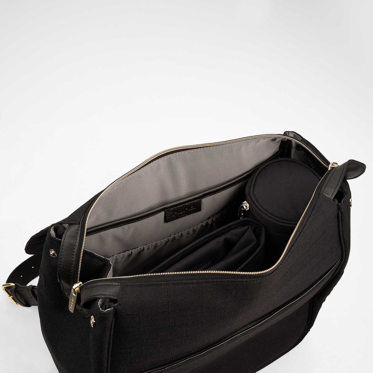Nuna Diaper Bag in Caviar- Bambi Baby