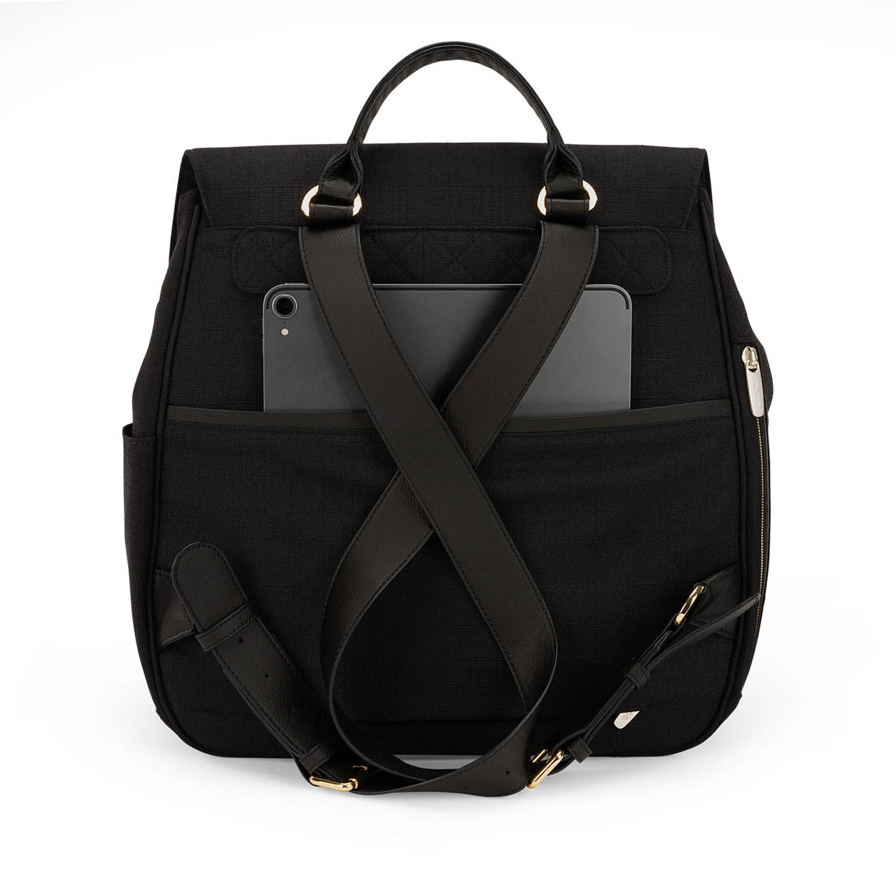 Nuna Diaper Bag in Caviar- Bambi Baby