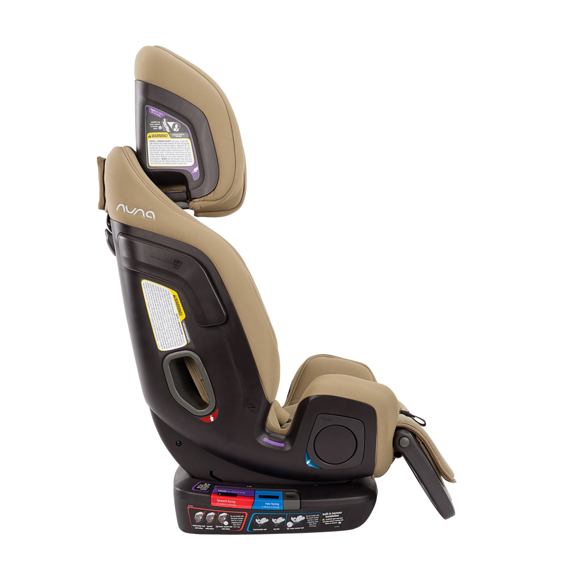 Asiento de auto todo en uno Nuna EXEC con funda y segundo inserto- Bambi Baby
