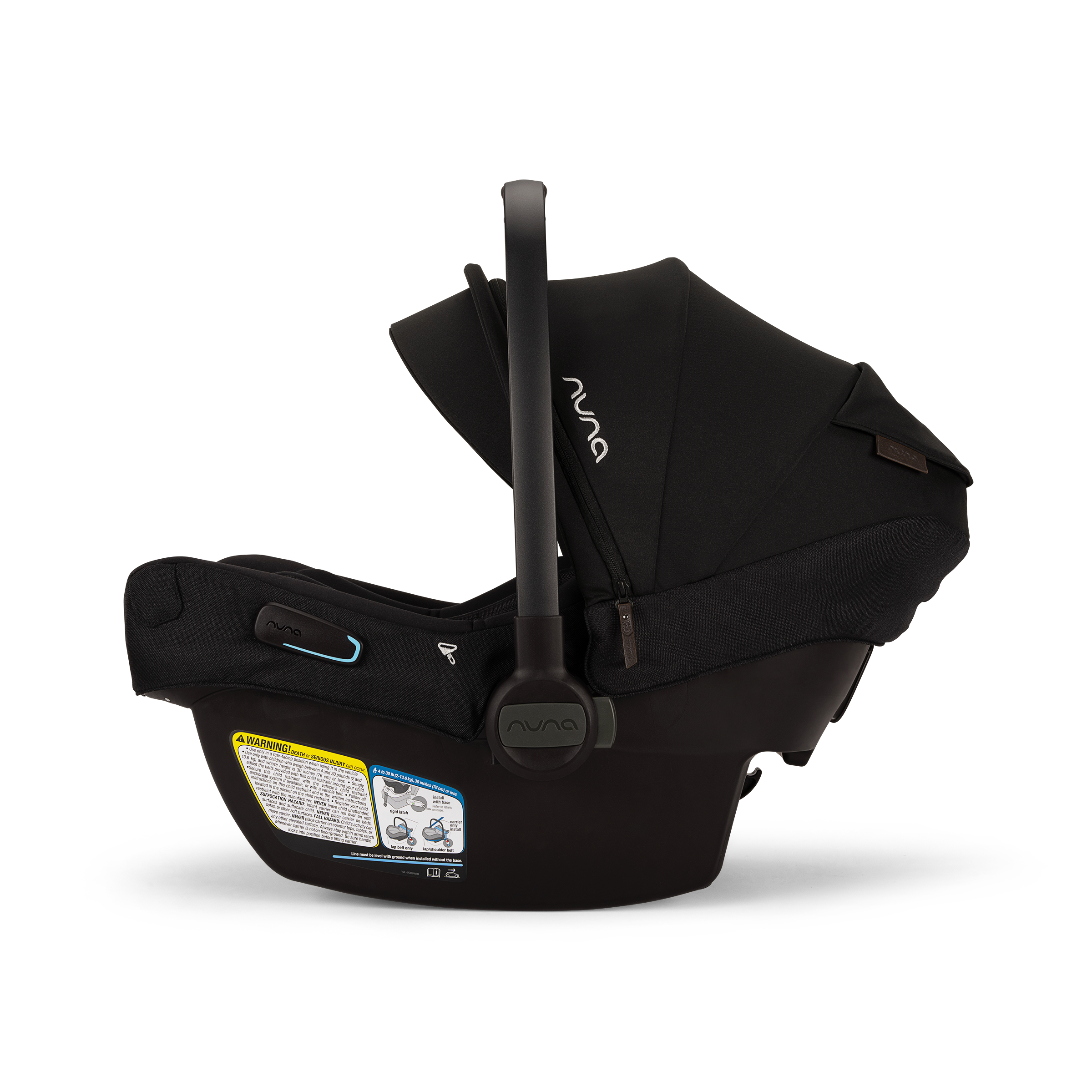 Nuna PIPA Aire RX Infant Car Seat with RELX base- Bambi Baby