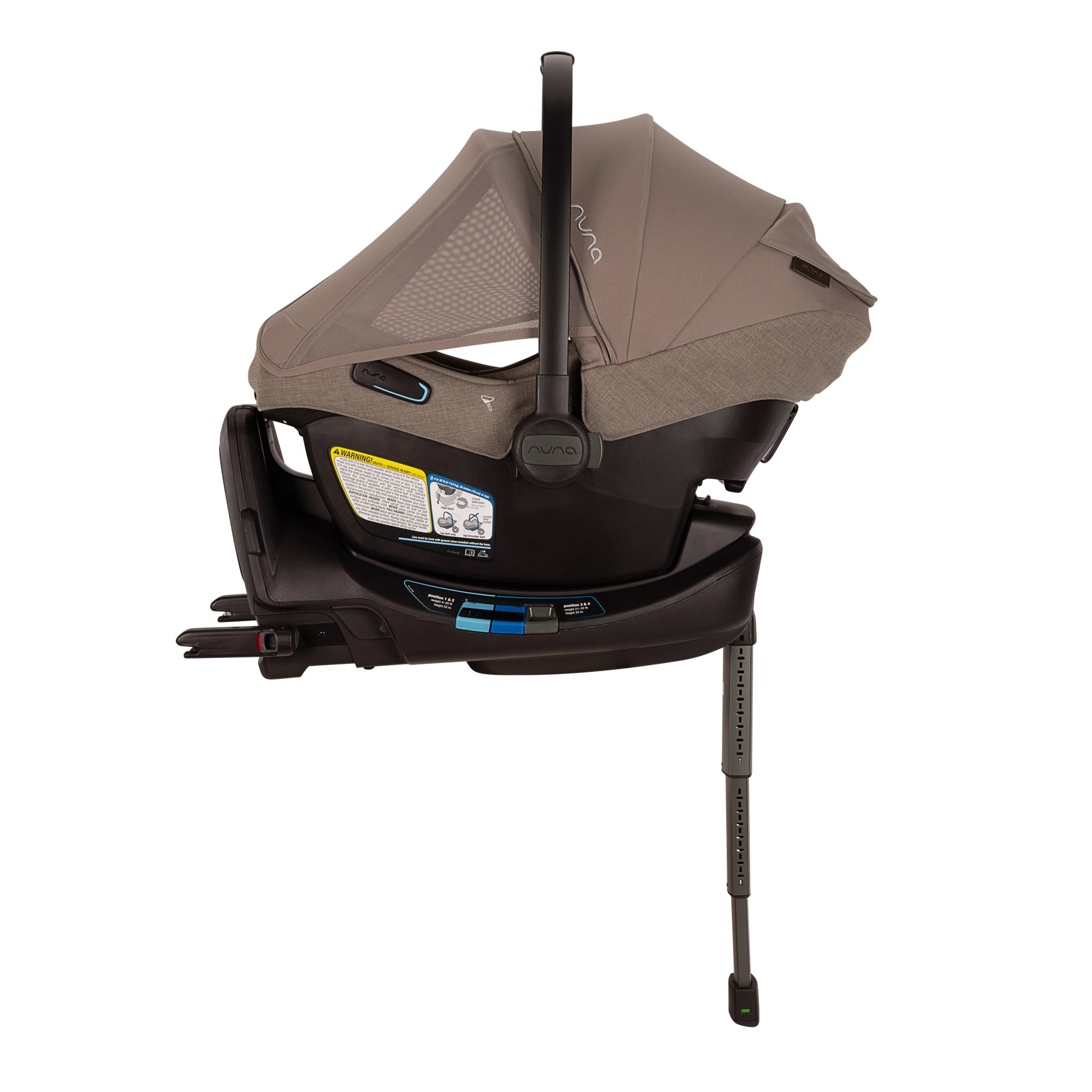 Silla de coche infantil Nuna Pipa Aire RX con base RELX - Bambi Baby
