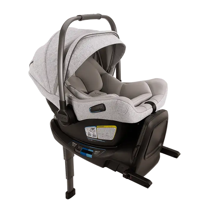 nuna vs evenflo Nuna PIPA RX Infant Car Seat + RELX Base Caviar/Chocolate