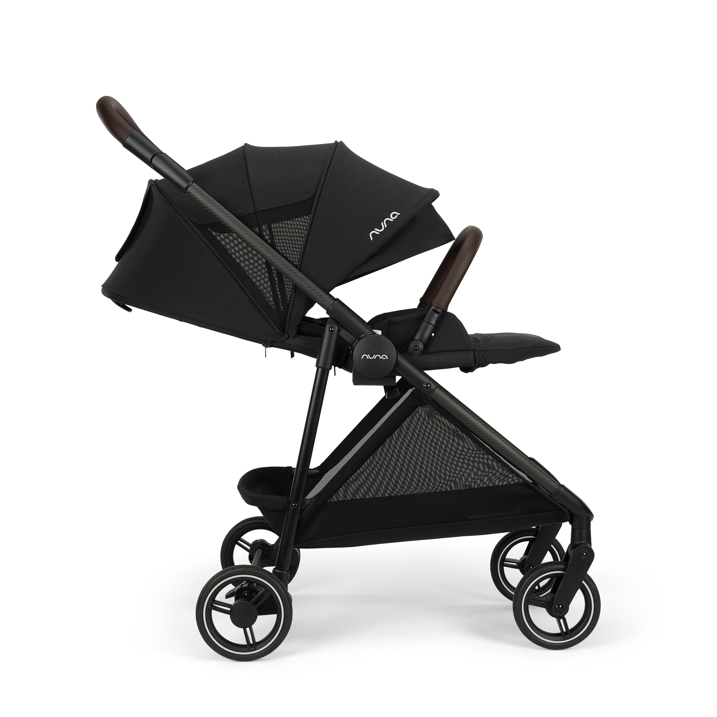 Nuna Flex System Seat In Caviar- Bambi Baby