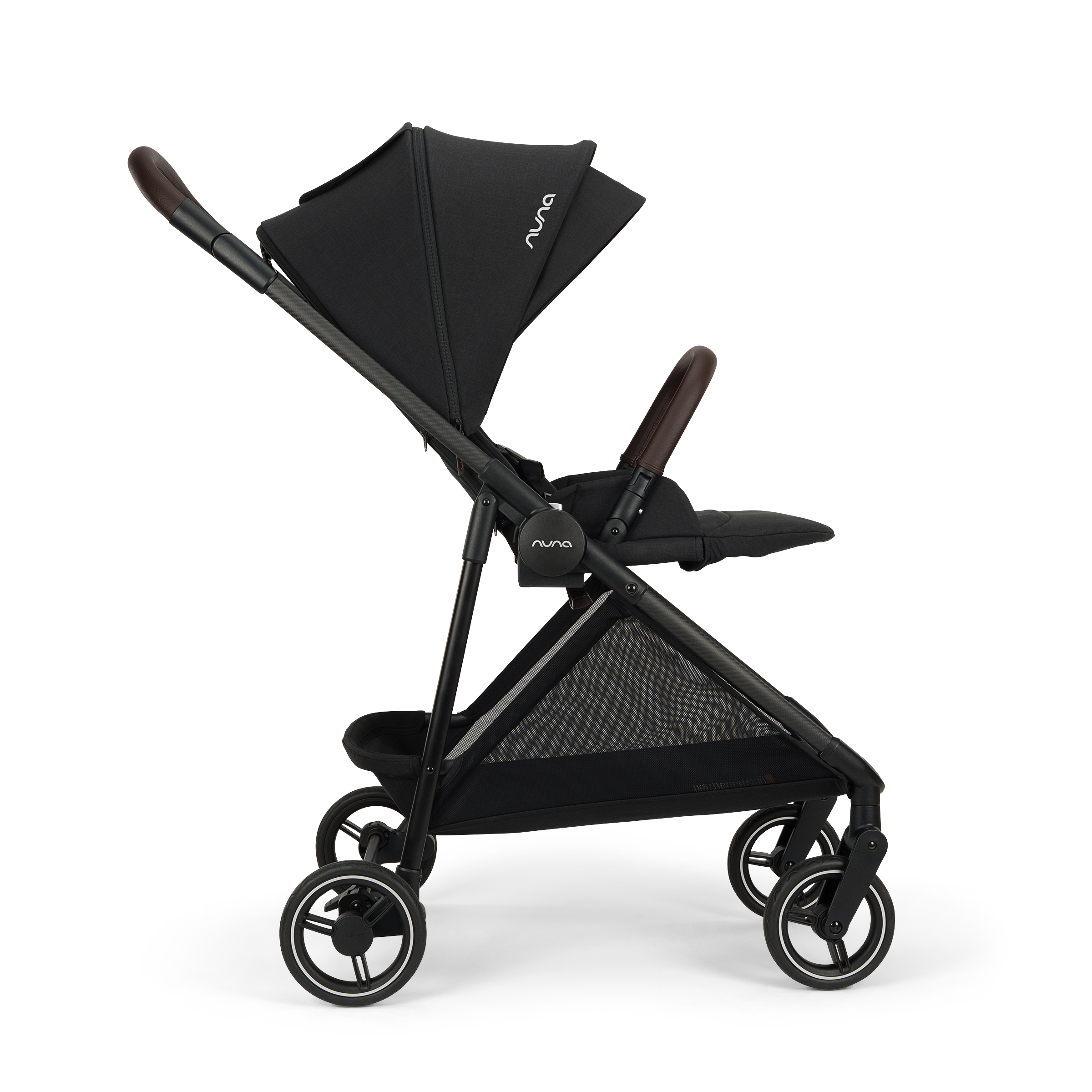 Nuna Flex System Seat In Caviar- Bambi Baby