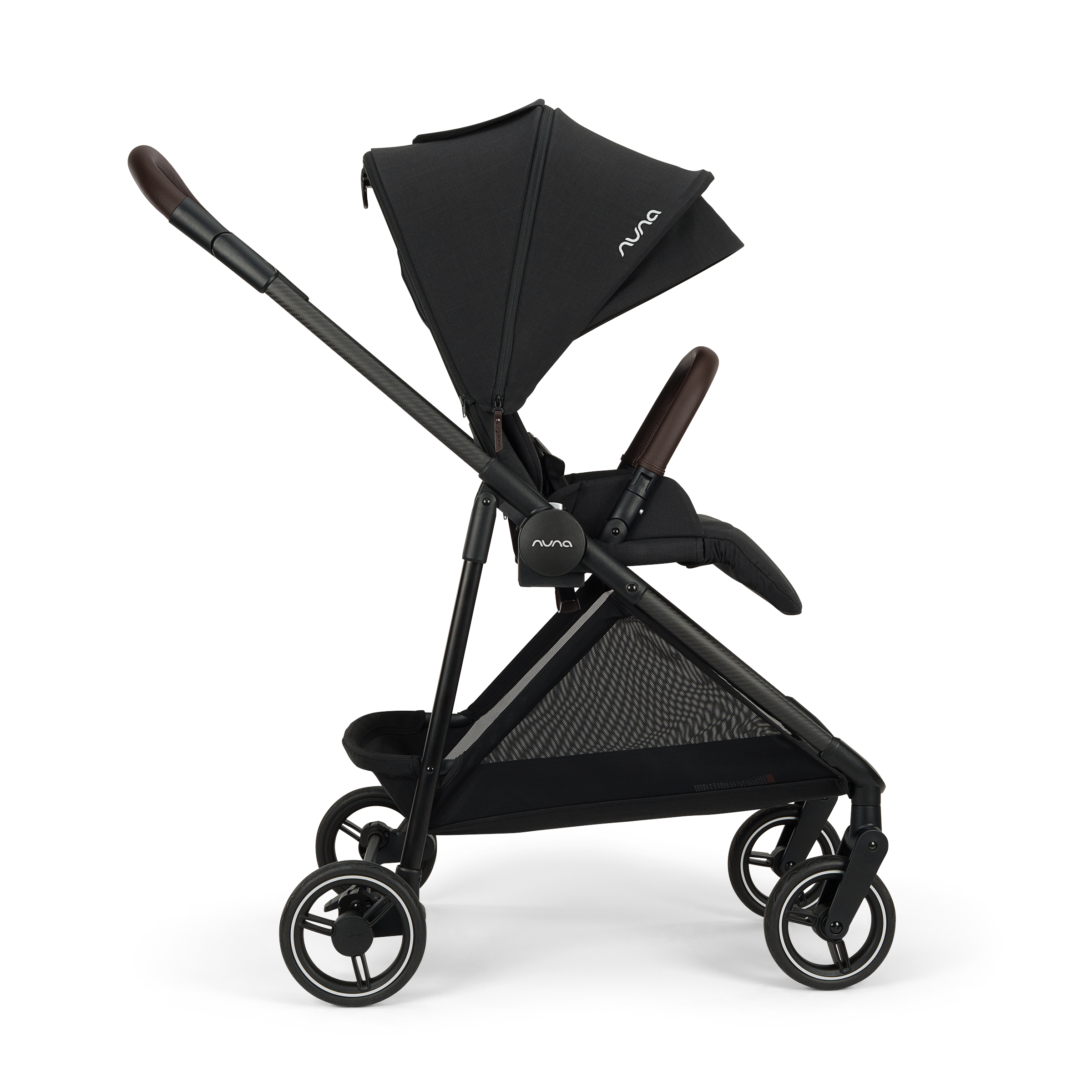 Nuna Flex System Seat In Caviar- Bambi Baby