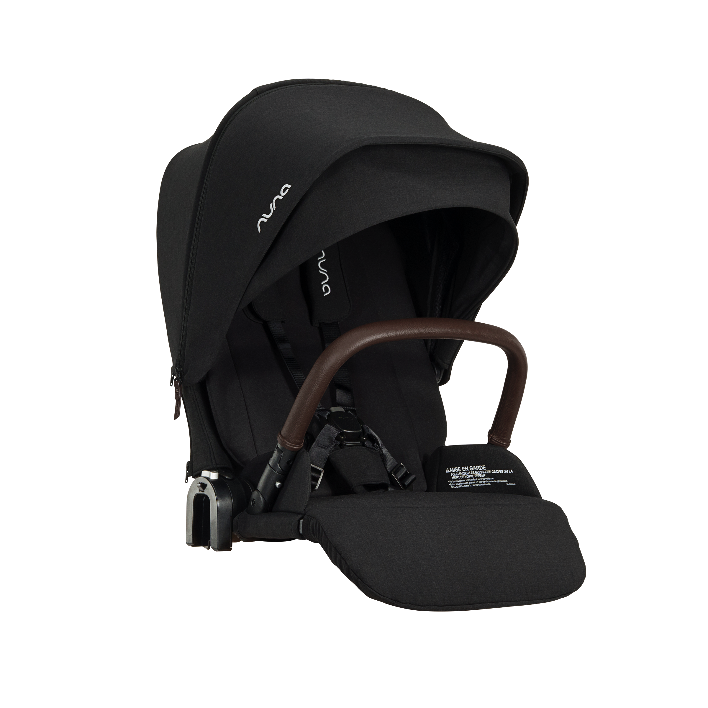 Nuna Flex System Seat In Caviar - Bambi Baby