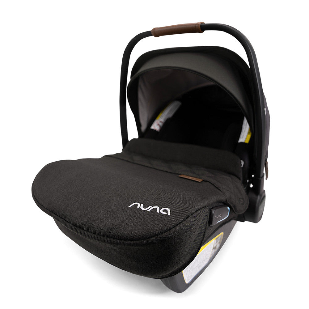 Nuna PIPA Lite RX Footmuff in Caviar - ONLY WORKS PIPA Lite RX- Bambi Baby