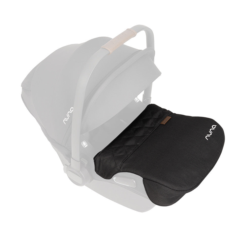Nuna PIPA Lite RX Footmuff in Caviar - ONLY WORKS PIPA Lite RX- Bambi Baby