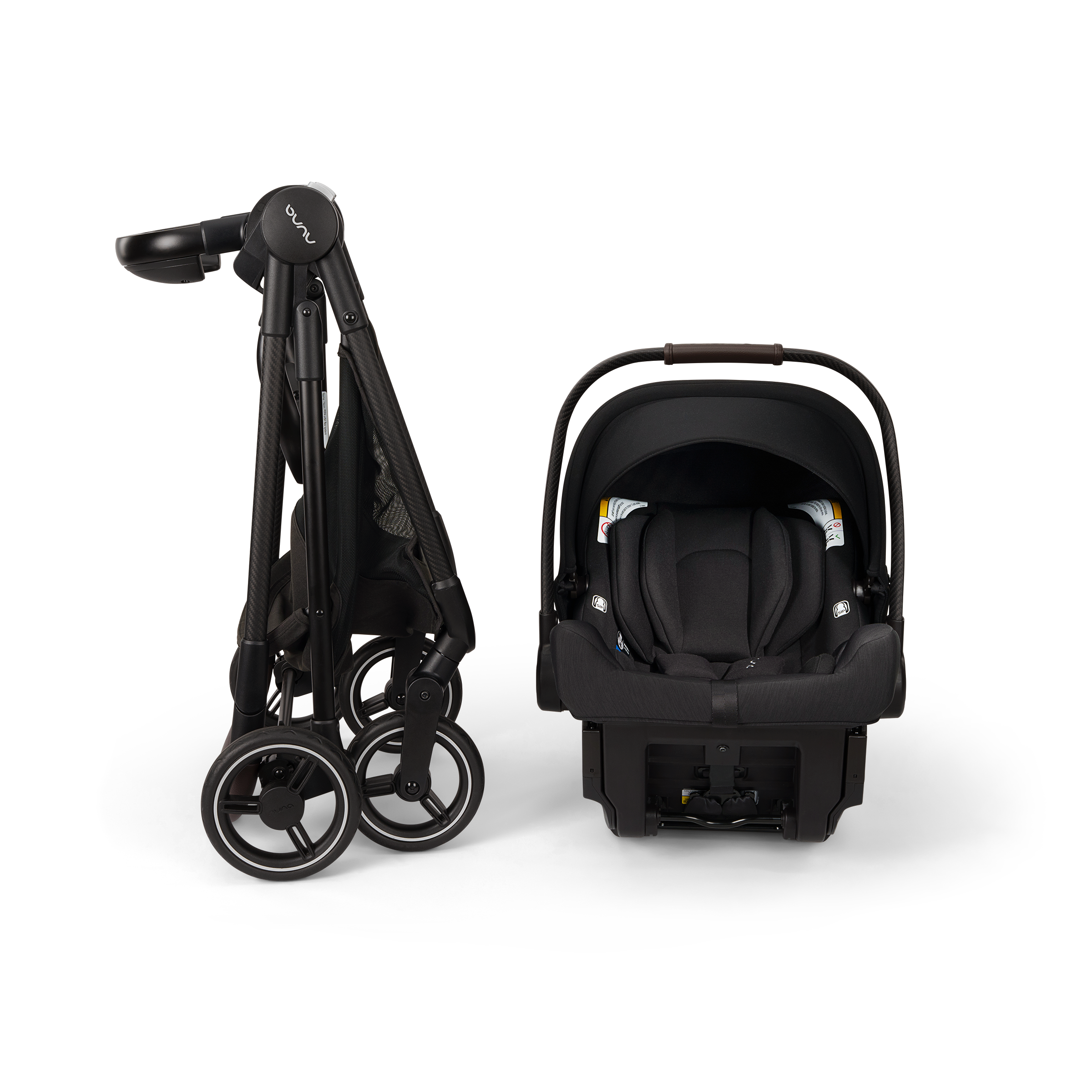 Nuna PIPA™ urbn Flex System™ In Caviar- Bambi Baby