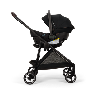 Caviar Nuna PIPA urbn Flex Travel System - Side Profile | Bambi Baby