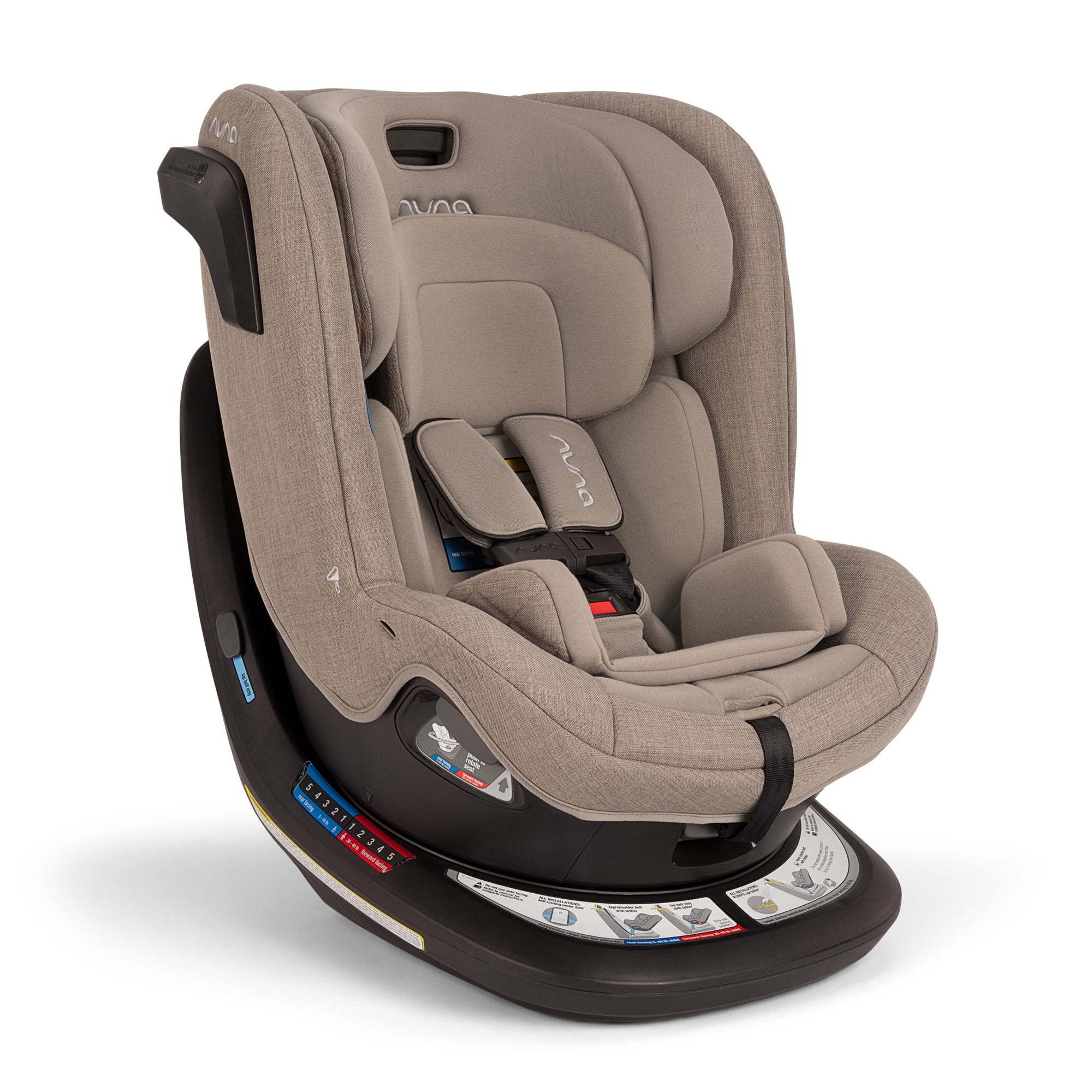 Nuna REVV Rotating Convertible Car Seat- Bambi Baby