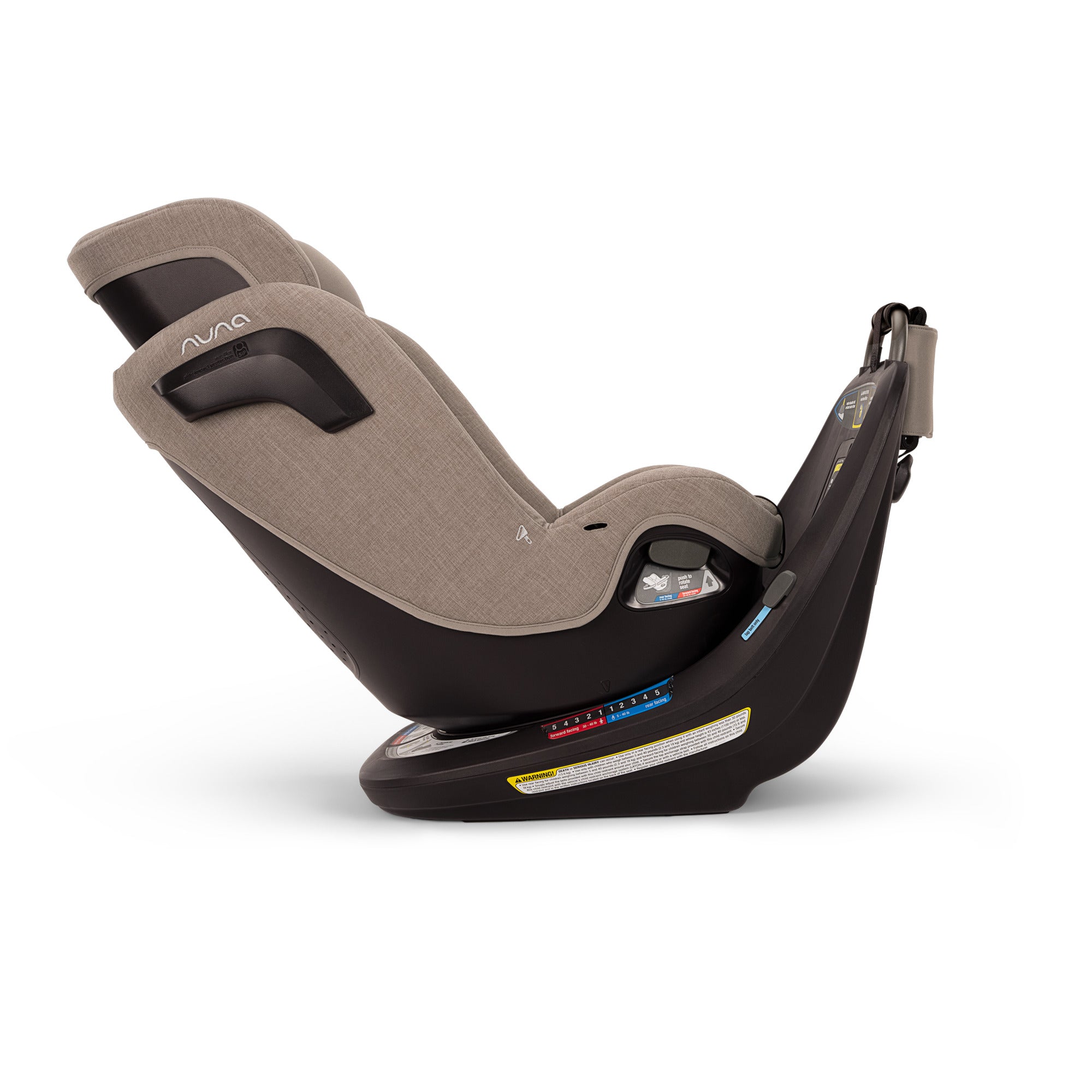 Nuna REVV Rotating Convertible Car Seat- Bambi Baby