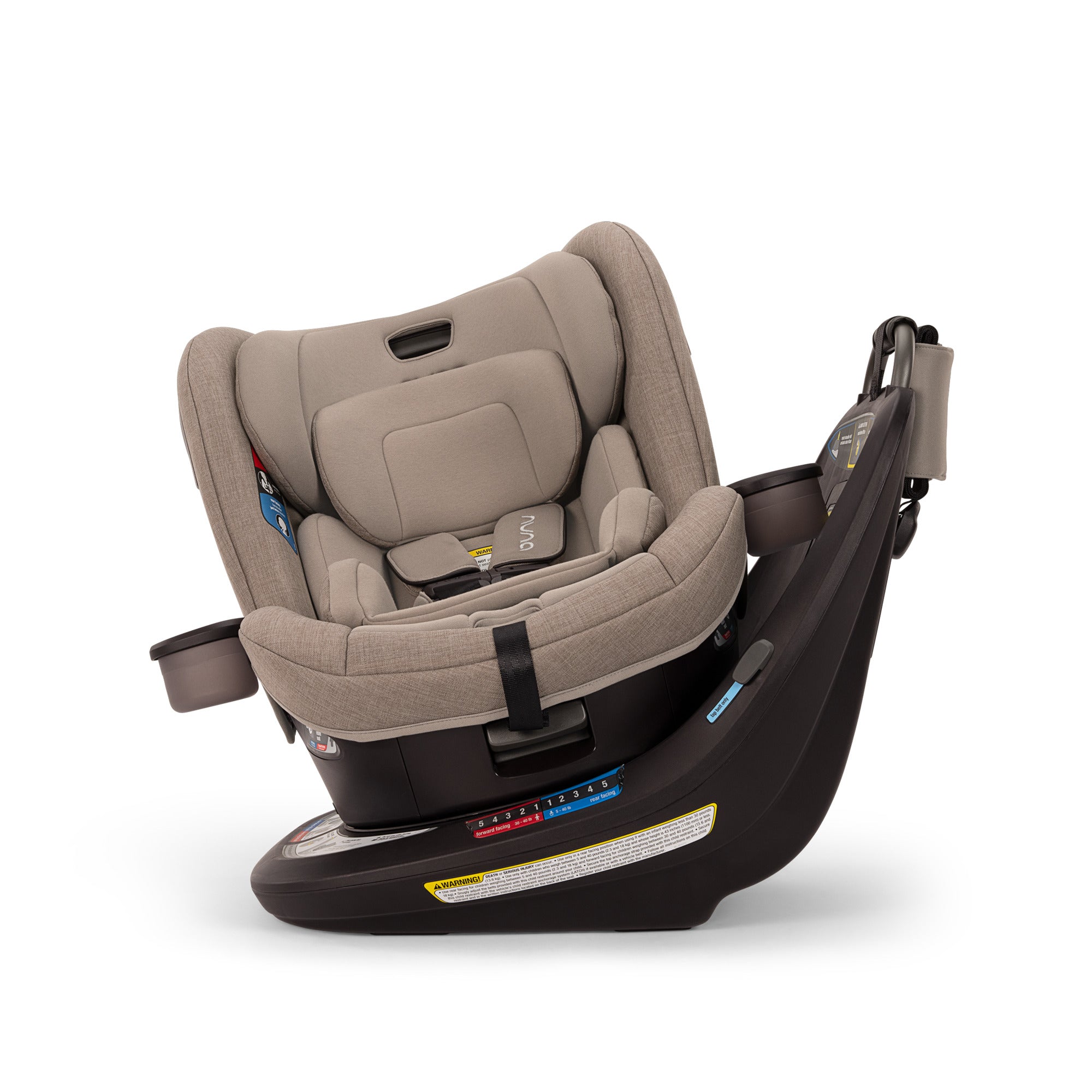 Nuna REVV Rotating Convertible Car Seat- Bambi Baby