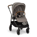 Granite Nuna SWIV Stroller - Three-Quarter Angle View | Bambi Baby