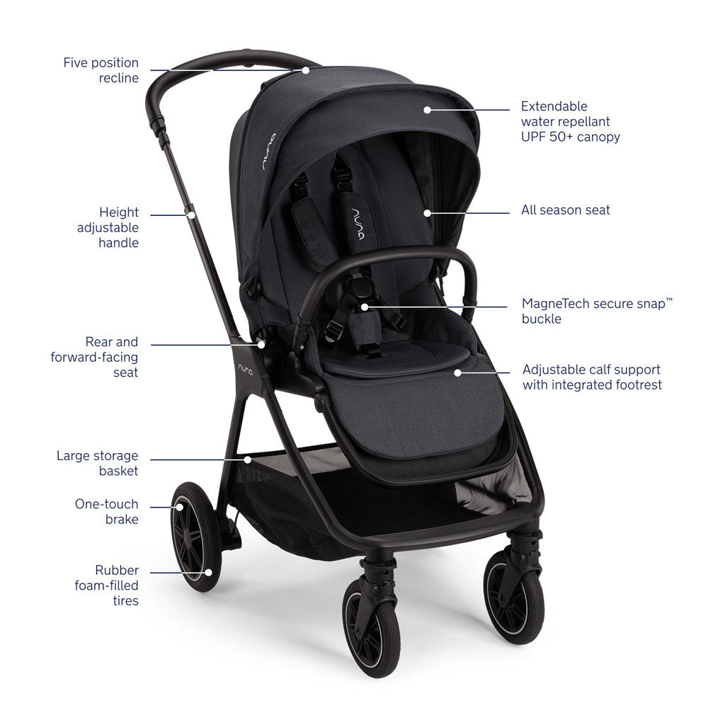 Nuna PIPA URBN + TRIV Next Travel System- Bambi Baby
