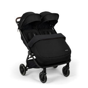 Nuna TRVL™ dubl footmuff In Caviar