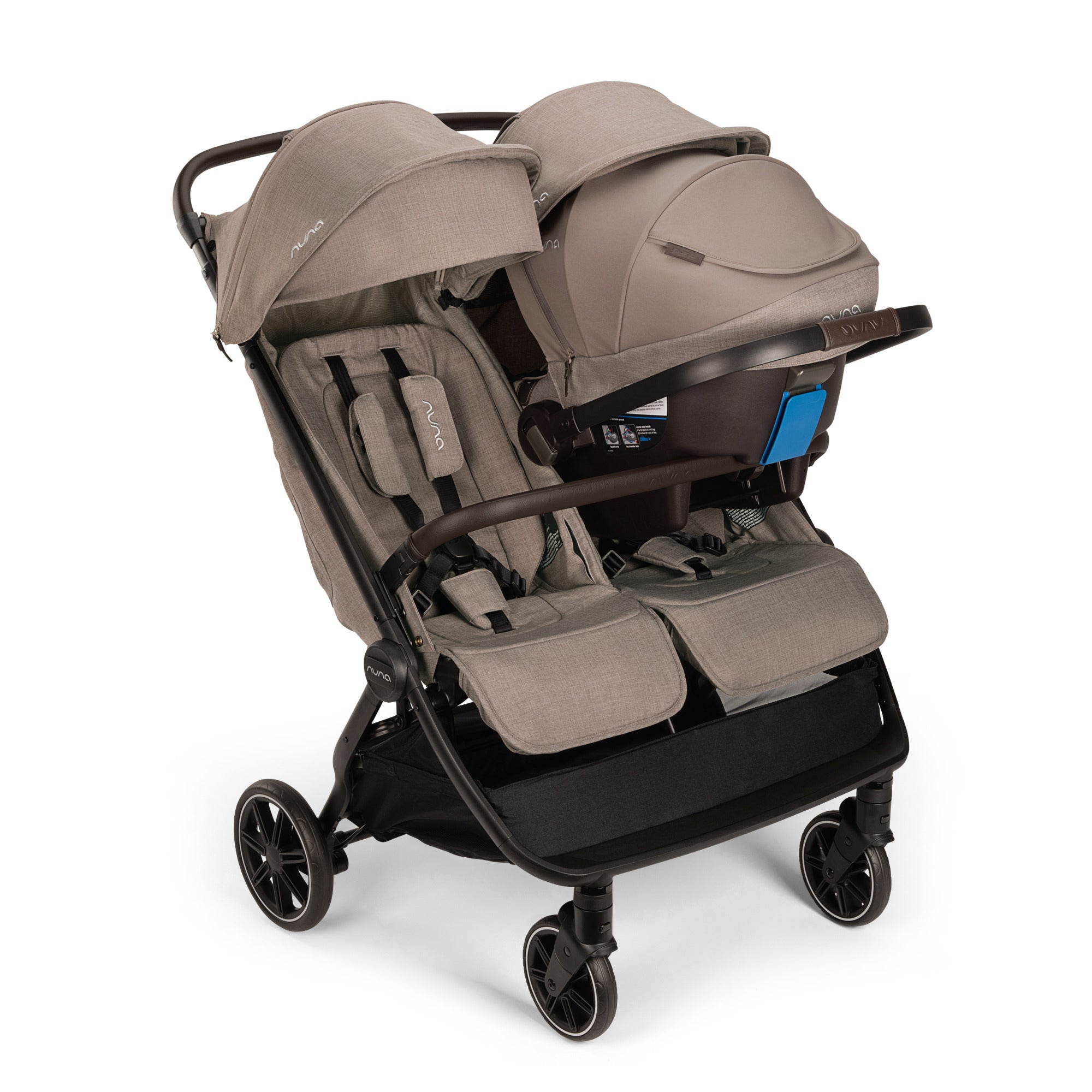Nuna TRVL dubl Stroller- Bambi Baby