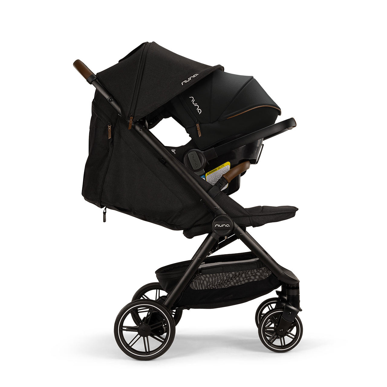 nuna trvl stroller with car seat TRVL LX Nuna Stroller Caviar