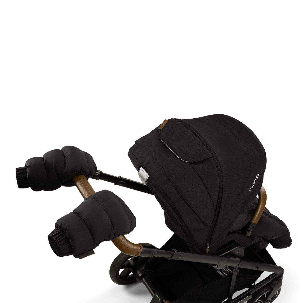 Nuna Footmuff Winter Stroller Set in Caviar- Bambi Baby