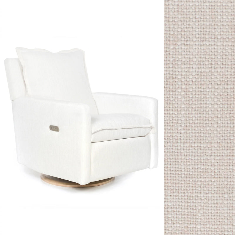 Oilo Flynn Power Gliding Swivel Recliner- Bambi Baby