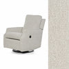 Linen Chenille Oilo Harlow Power Recliner with Fabric Swatch - Side View | Bambi Baby