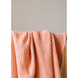 Oilo Fable Blanket- Throw- Rosette 4 Way Muslin, Organic 45 X 60" - Bambi Baby