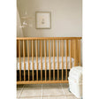 Oilo Fable Crib Sheet- Dainty Floral Organic Jersey - Bambi Baby