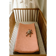 Oilo Fable Changing Pad Cover- Rosette Organic 4 Way Muslin - Bambi Baby