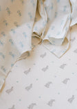 Oilo 2-Pack Swaddle - Bunnies & Lily of the Valley - Bambi Baby