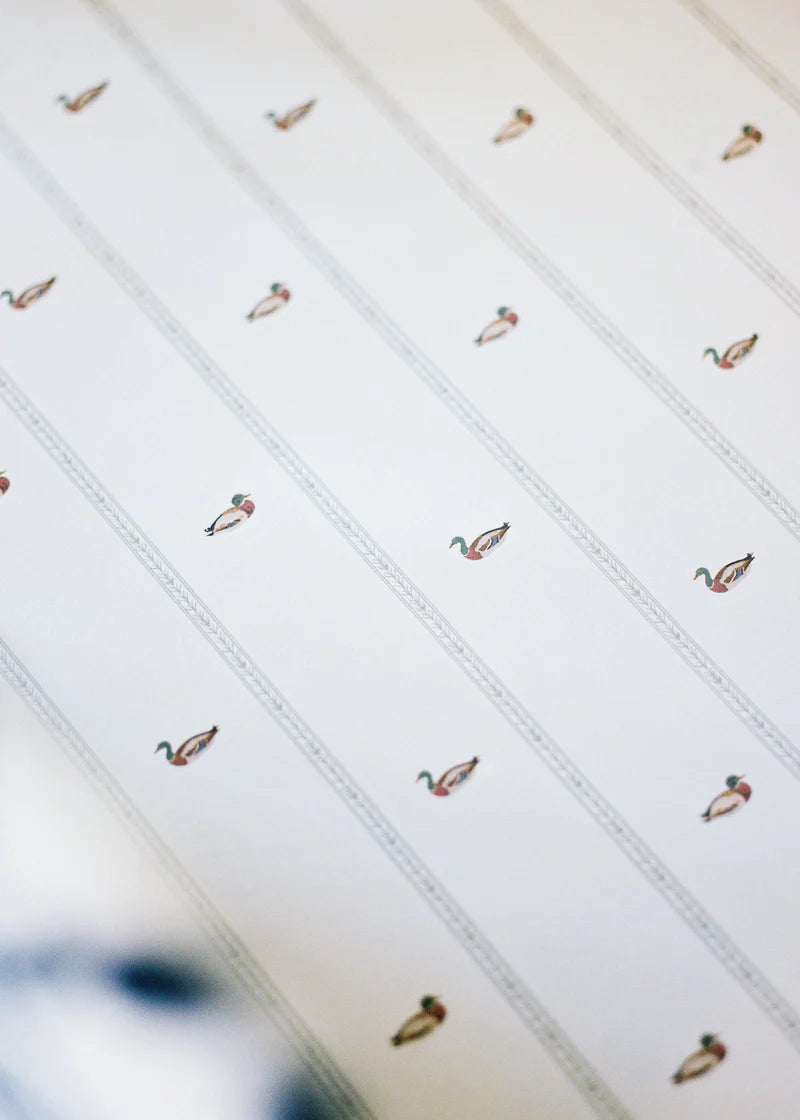 Oilo Organic Crib Sheet - Mallard- Bambi Baby