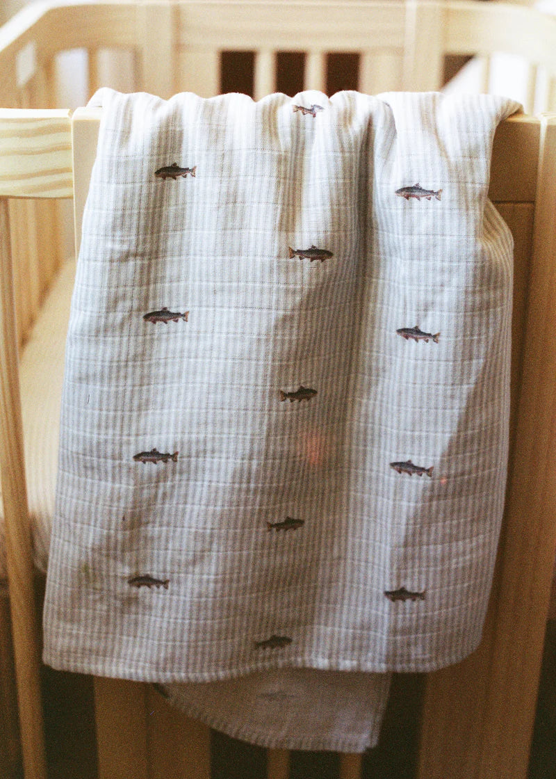 Oilo 2-Pack Swaddle - Trout and Mallard- Bambi Baby