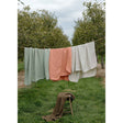 Oilo Fable Blanket- Throw- Rosette 4 Way Muslin, Organic 45 X 60" - Bambi Baby