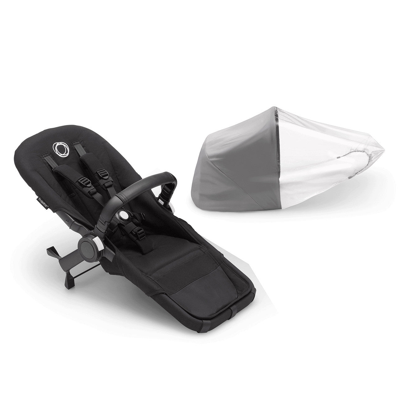 Bugaboo Donkey 5 Duo Extension Set In Midnight Black- Bambi Baby