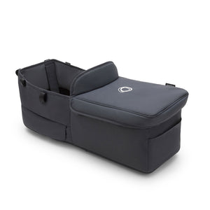 Stormy Blue Bugaboo Donkey 5 Bassinet - Side Angle | Bambi Baby