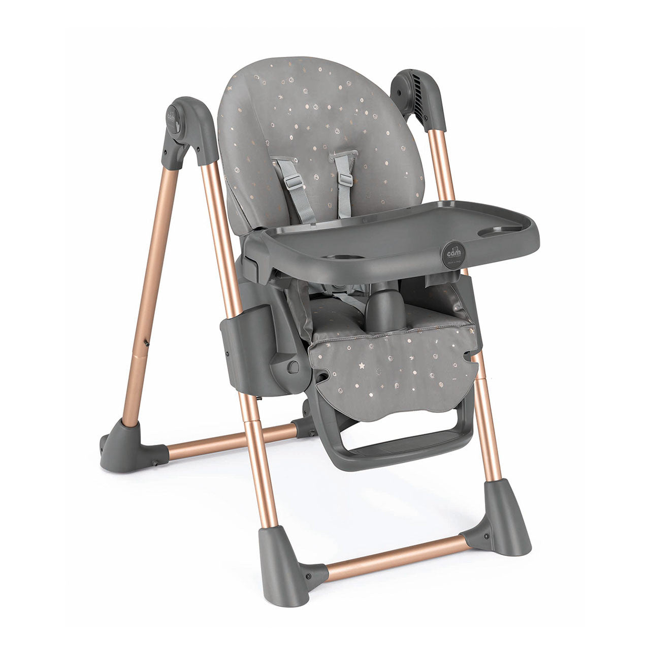 CAM Pappananna High Chair in Rose Gold- Bambi Baby