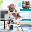 TruBliss Turn-A-Tot Highchair - Bambi Baby